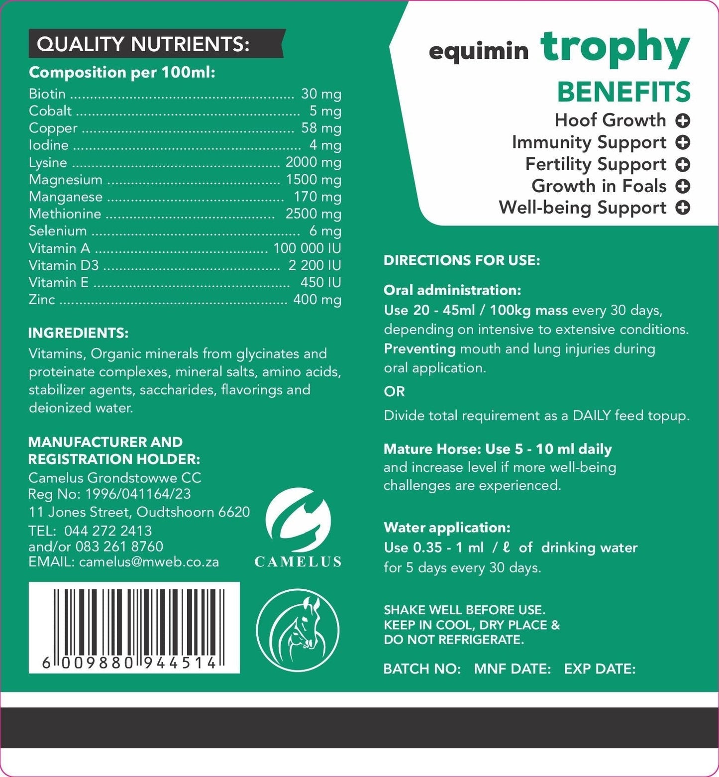 Advanced Equine Care Combo (Daily Vitality, Mobility & Recovery)