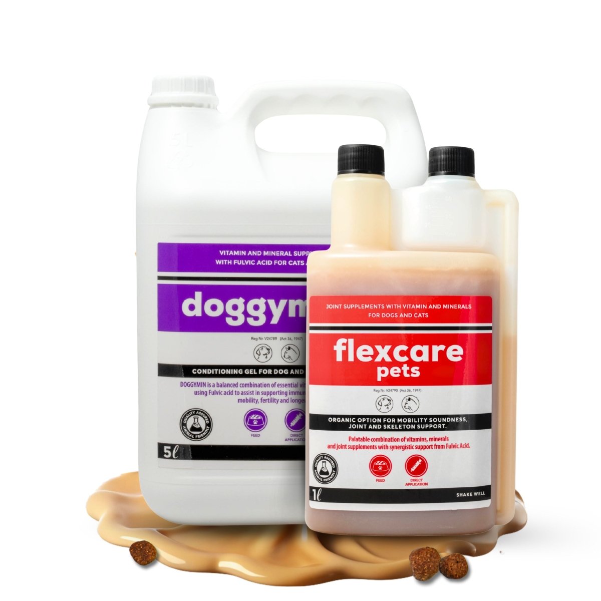 Flexcare & Doggymin (Joint & Skin Support For Dogs)
