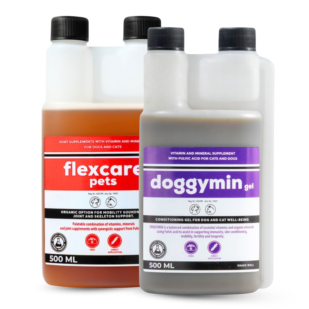 Flexcare & Doggymin (Joint & Skin Support For Dogs & Cats)