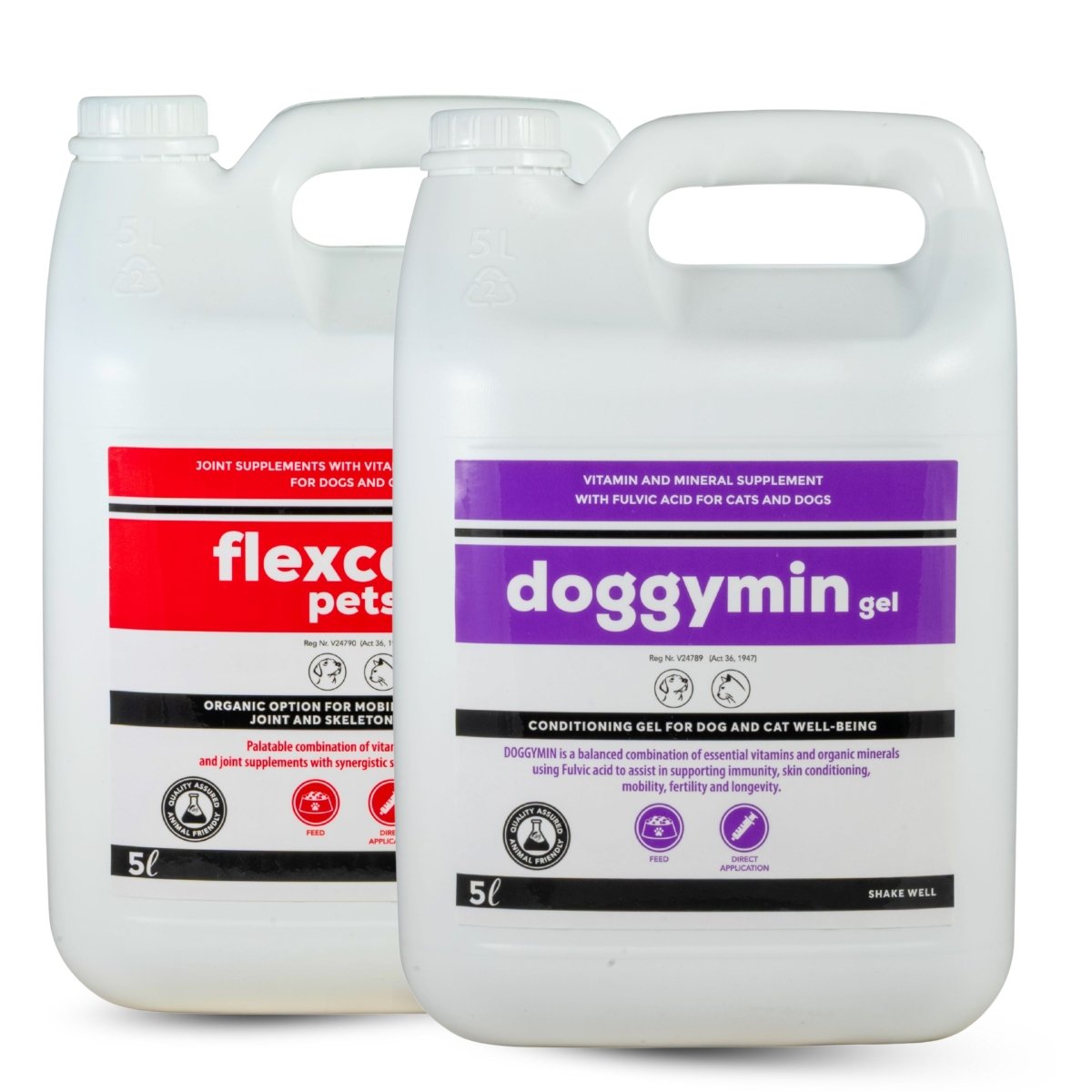 Flexcare & Doggymin (Joint & Skin Support For Dogs & Cats)