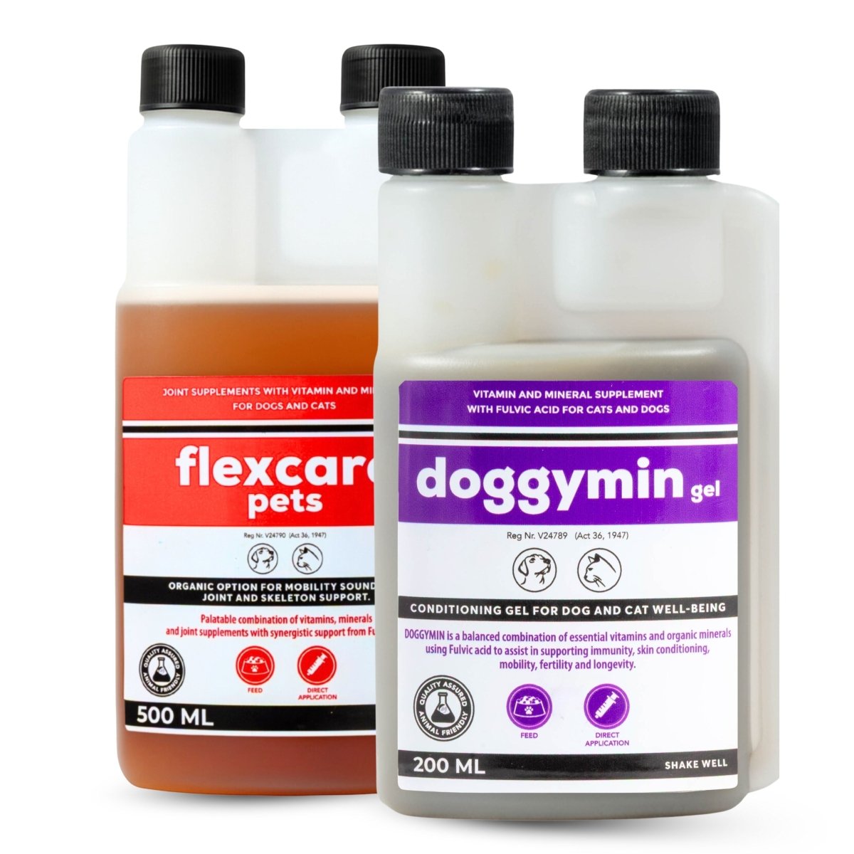 Flexcare & Doggymin (Joint & Skin Support For Dogs & Cats)