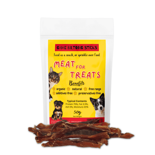 Game Biltong Sticks - Premium Pet Treat