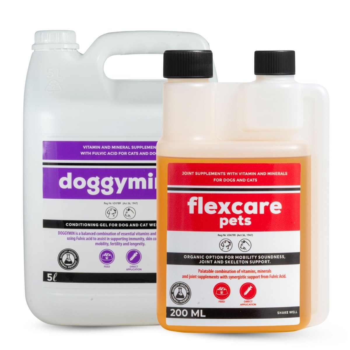 Flexcare & Doggymin (Joint & Skin Support For Dogs & Cats)