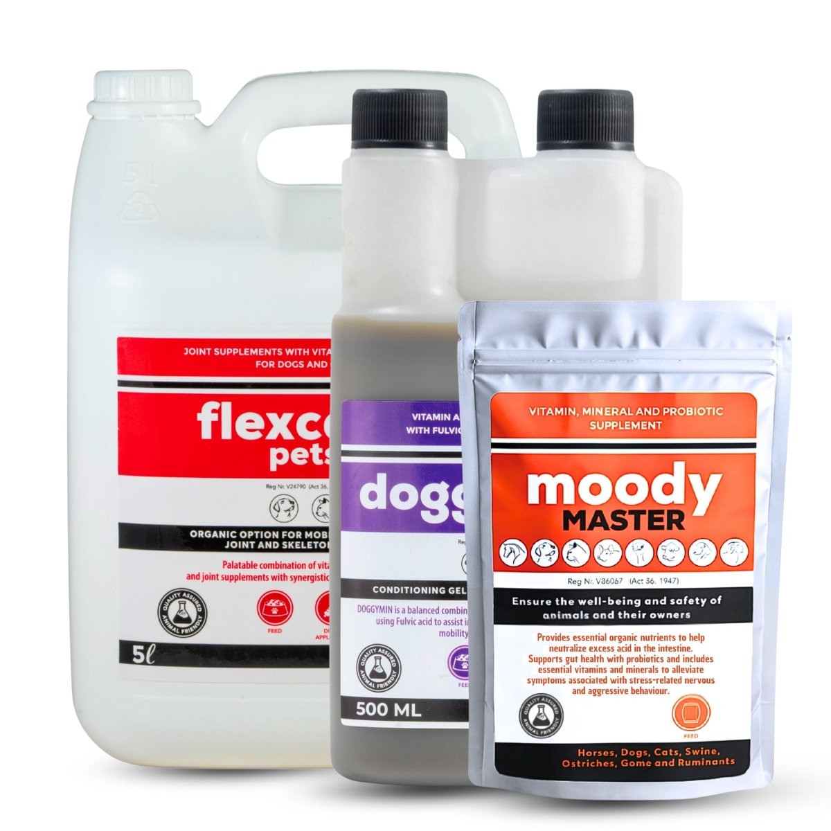 Flexcare, Doggymin & Moody Master (Ultimate Wellness for Dogs & Cats)