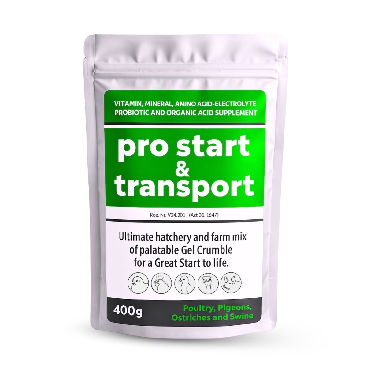 Pro Start & Transport (Critical Survival & Stress Support for Early Life)