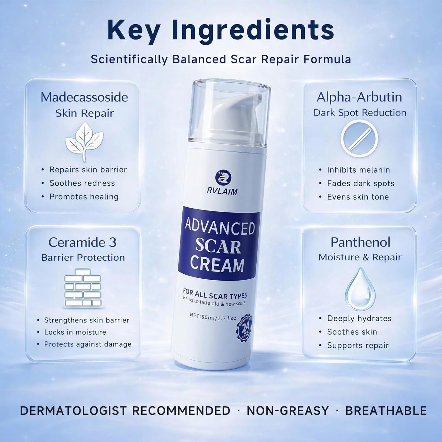 Silicone Scar Cream Scar Gel