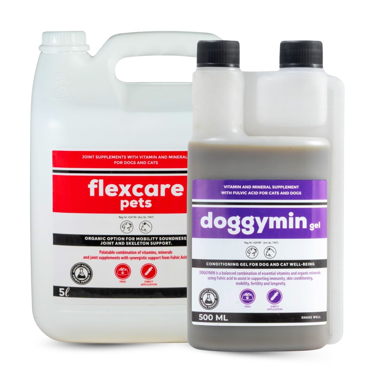 Flexcare & Doggymin (Joint & Skin Support For Dogs & Cats)