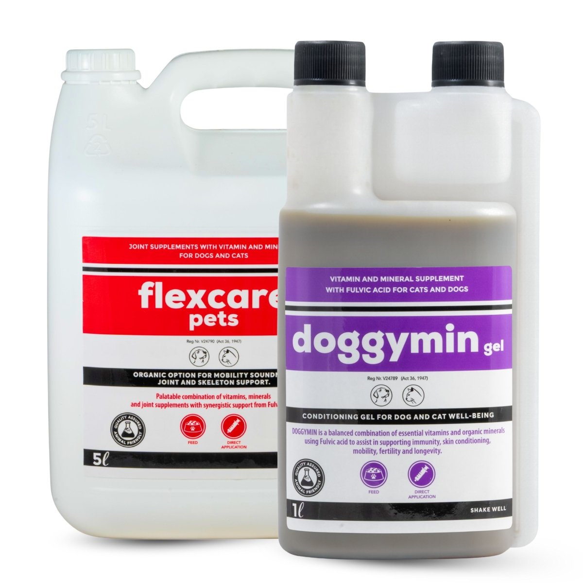 Flexcare & Doggymin (Joint & Skin Support For Dogs & Cats)