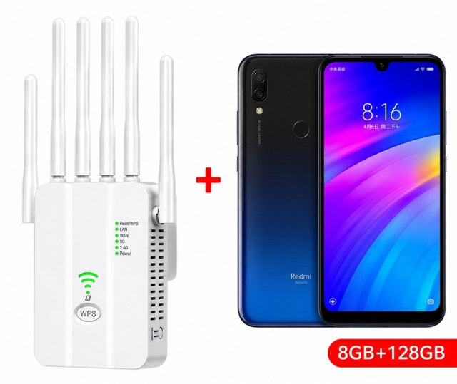 US EU Standard 1200Mbps Repetidor De WiFi Booster Amplifier Signal Extender Long Distance WiFi Signal Extender WiFi Repeater