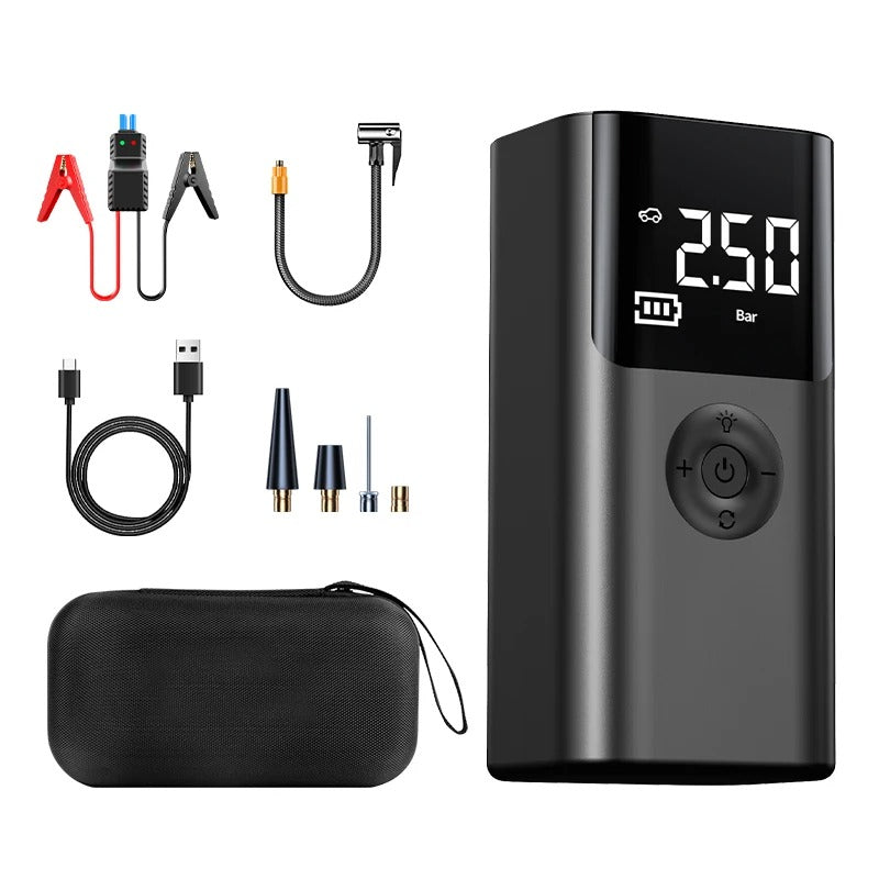 4-in-1 Portable Car Battery Jump Starter