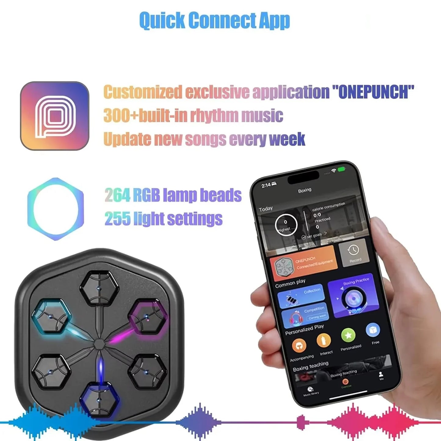 Smart Music Boxing Machine